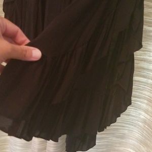 Fever Tops - Black sheer bell sleeve blouse Fever Tops - Black sheer bell sleeve blouse